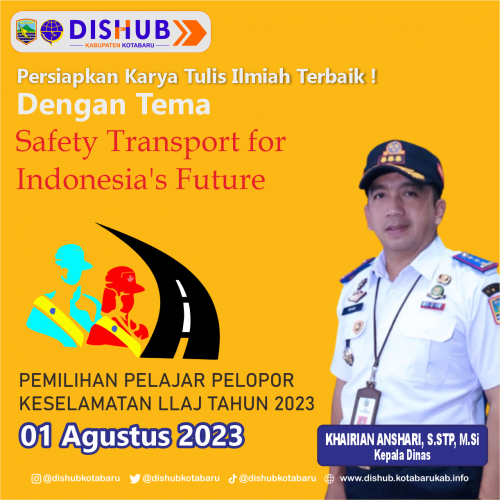 dishub kotabaru PEMILIHAN PELAJAR PELOPOR KESELAMATAN LLAJ TAHUN 2023